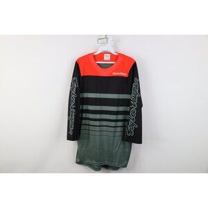 Troy Lee Designs Mens Medium 3/4 Sleeve Raglan Motocross Racing Jersey T-Shirt